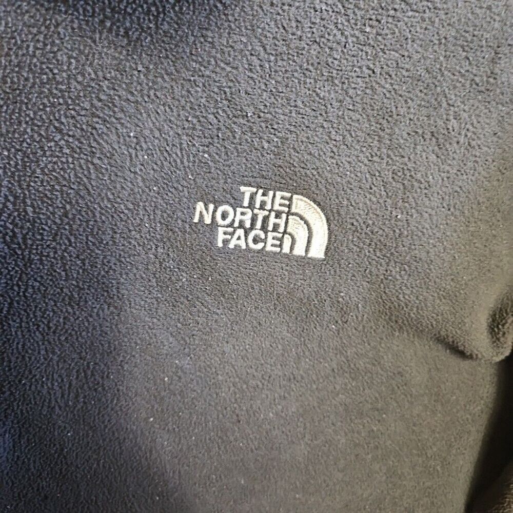 The North Face Men's Lg 1/4 Zip Black Pullover Fleece Polartec Classic - Picture 6 of 12